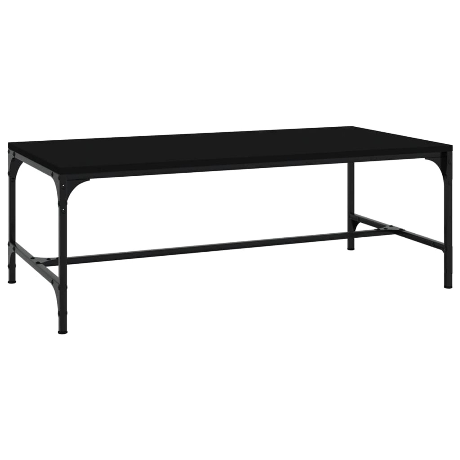 vidaXL Couchtisch Schwarz 80x50x35 cm Holzwerkstoff von VIDAXL