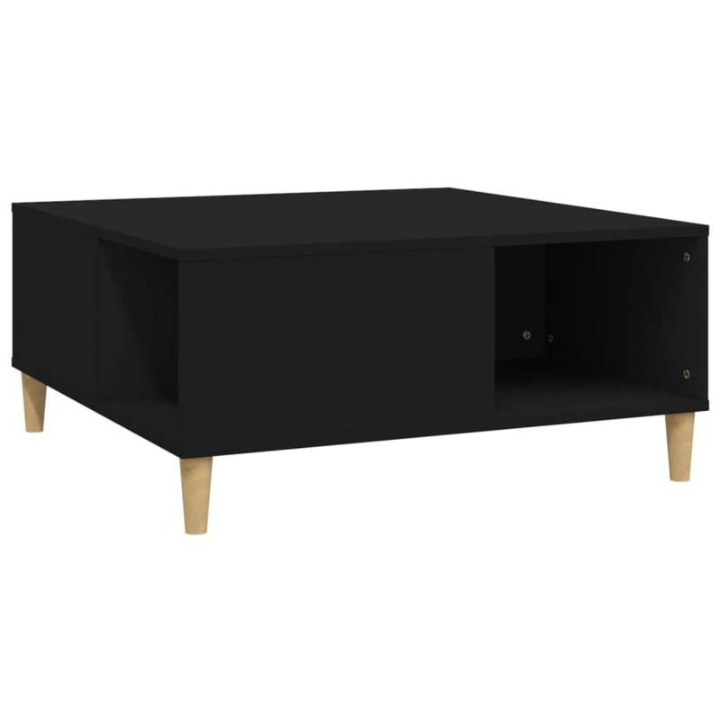 vidaXL Couchtisch Schwarz 80x80x36,5 cm Holzwerkstoff Modell 1 von VIDAXL