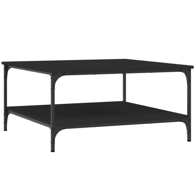 vidaXL Couchtisch Schwarz 80x80x40 cm Holzwerkstoff Modell 1 von VIDAXL