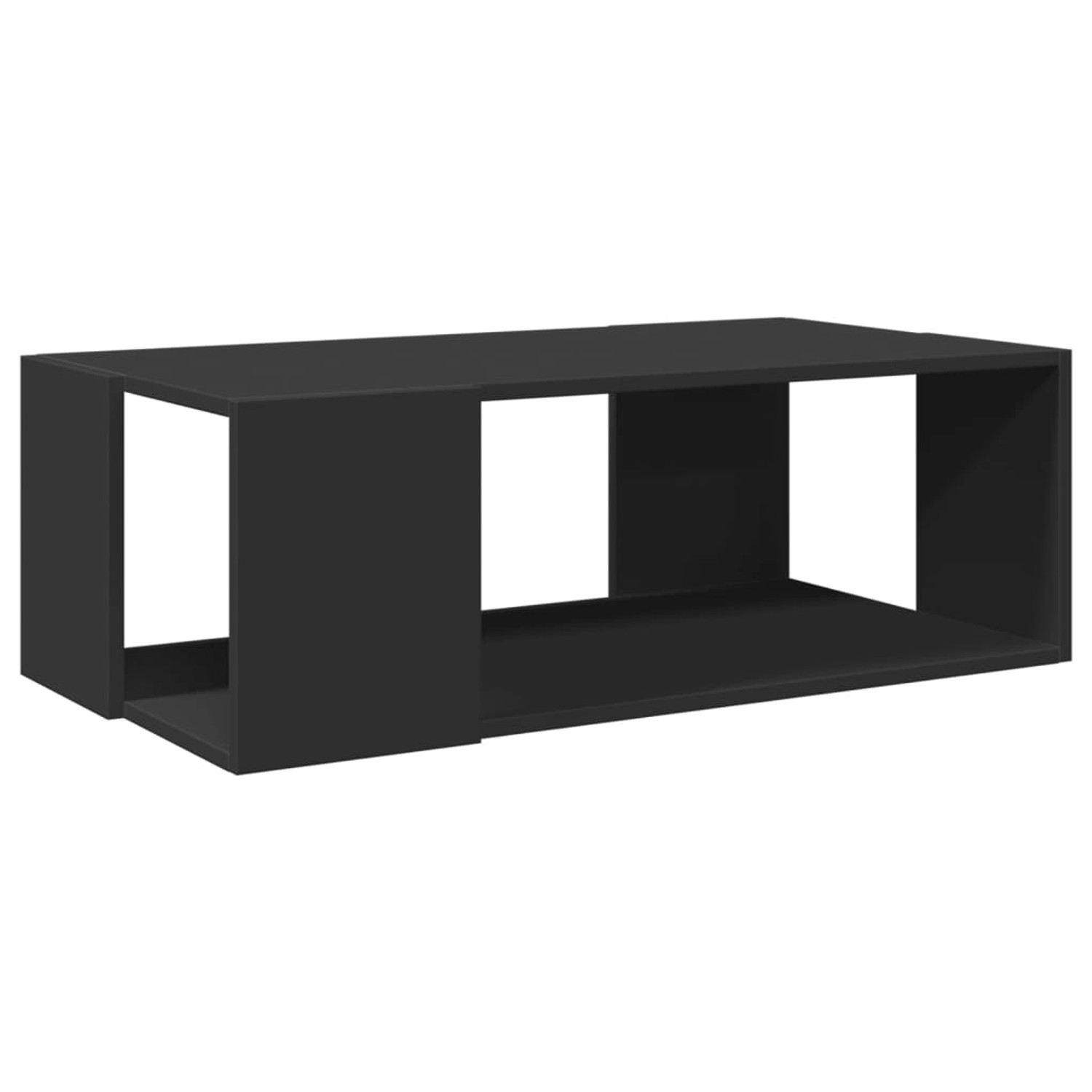 vidaXL Couchtisch Schwarz 89,5x48x30 cm Holzwerkstoff von VIDAXL