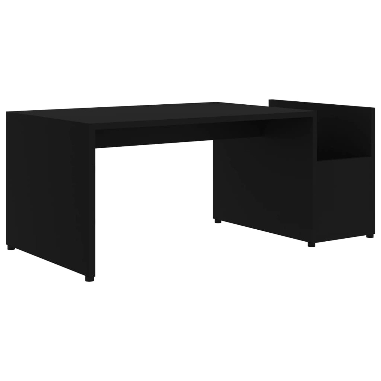 vidaXL Couchtisch Schwarz 90x45x35 cm Holzwerkstoff von VIDAXL