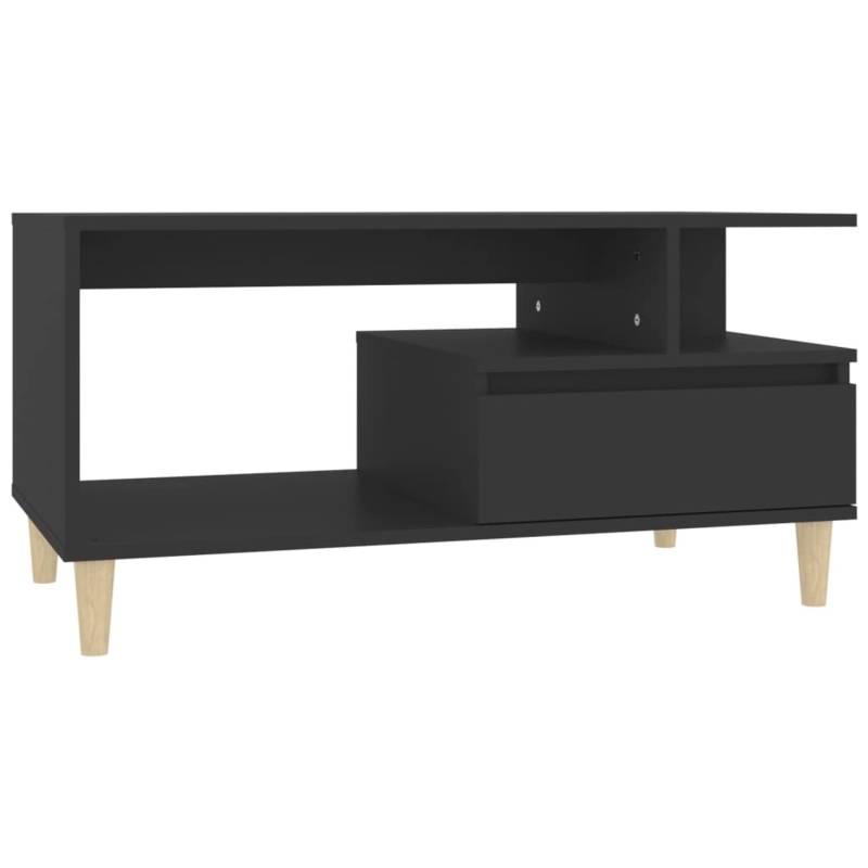 vidaXL Couchtisch Schwarz 90x49x45 cm Holzwerkstoff Modell 4 von VIDAXL