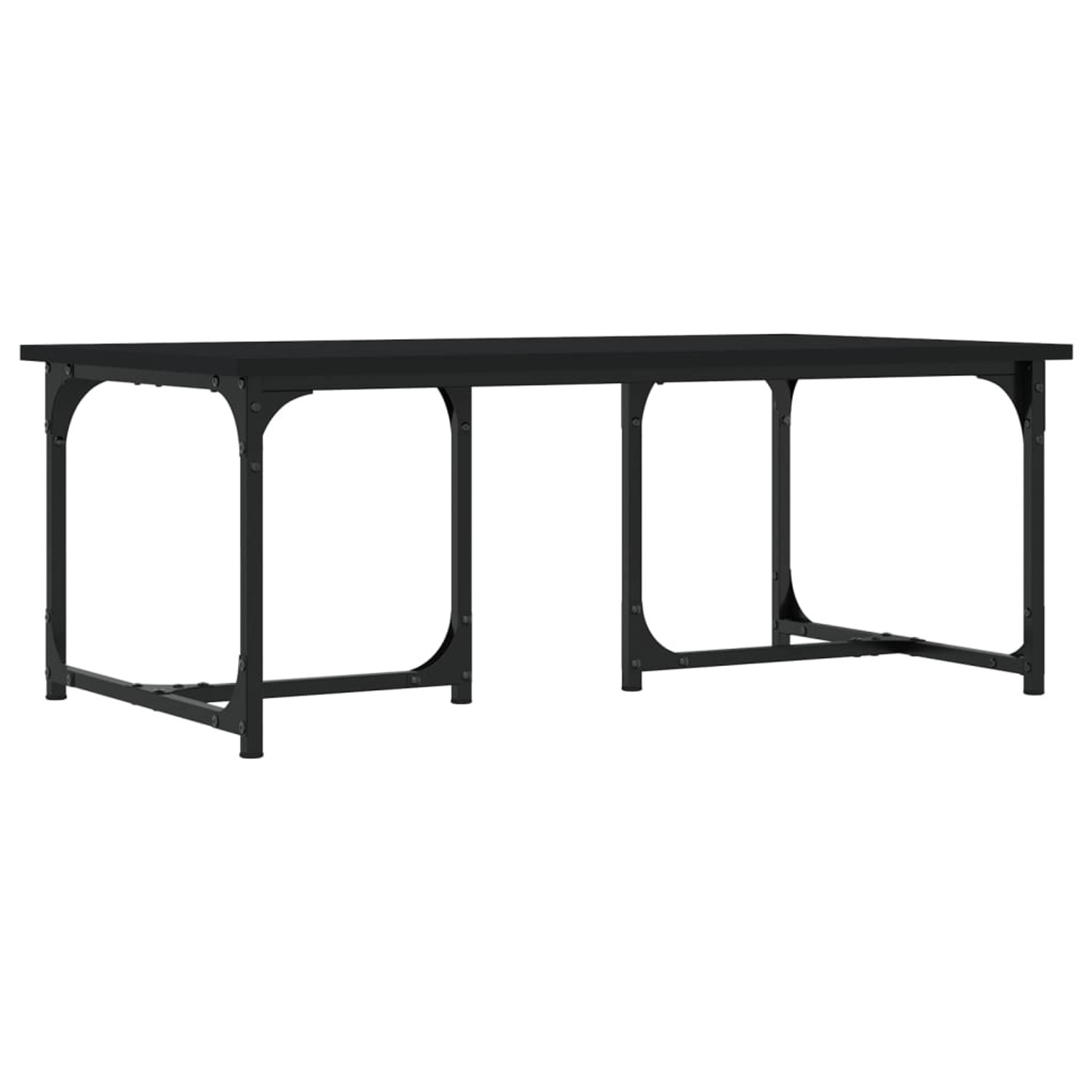 vidaXL Couchtisch Schwarz 90x50x35 cm Holzwerkstoff von VIDAXL