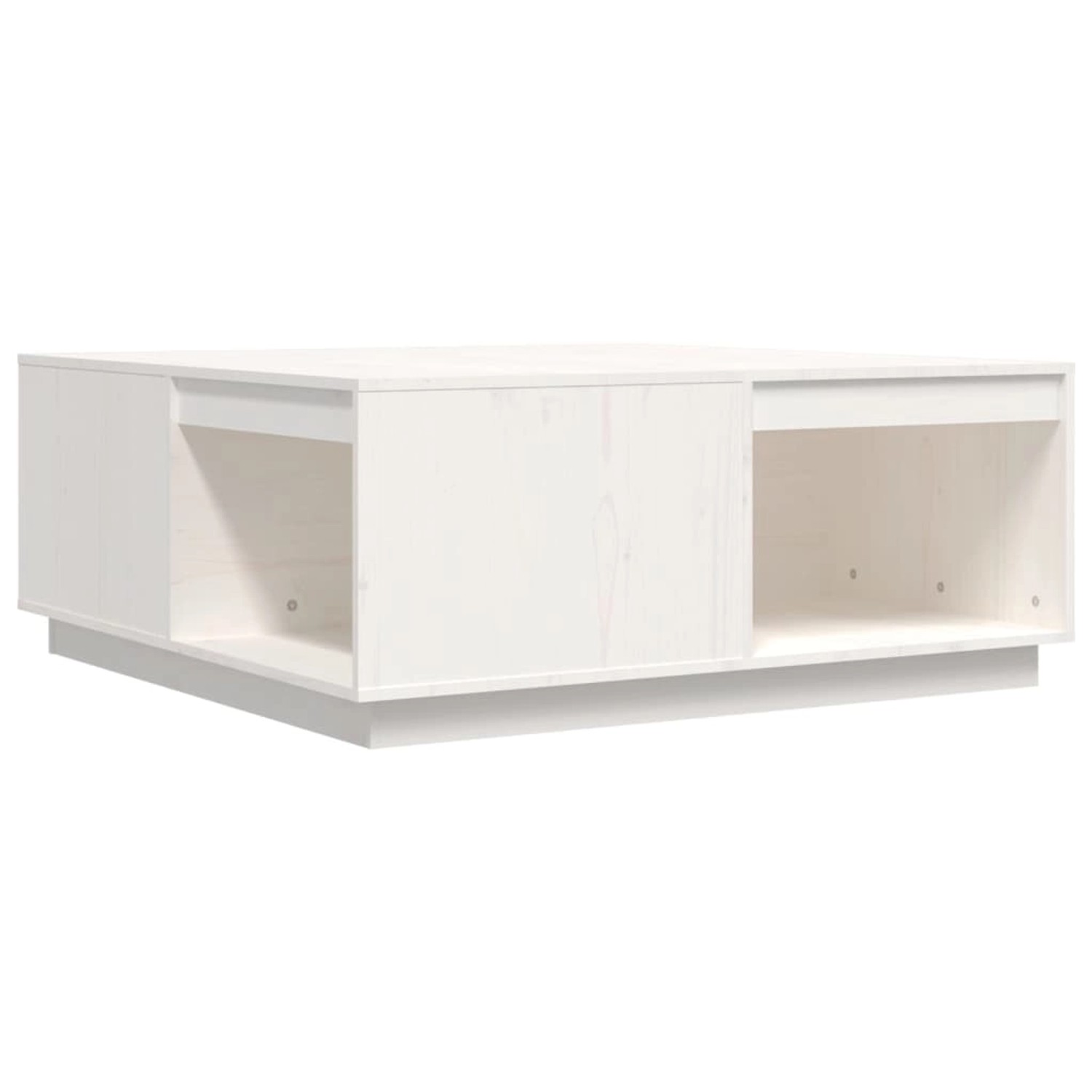 vidaXL Couchtisch Weiß 100x101x40,5 cm Massivholz Kiefer 814520 vidaXL Couchtisch Weiß 100x101x40,5 cm Massivholz Kiefer 814520 von VIDAXL