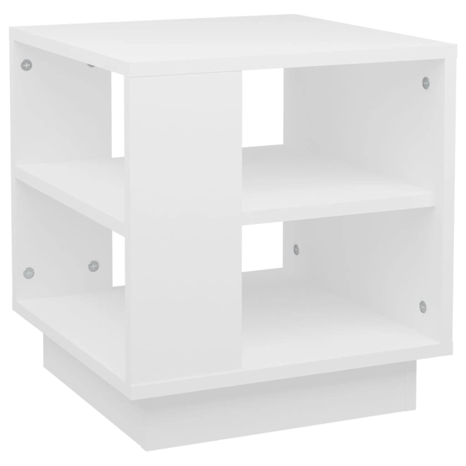 vidaXL Couchtisch Weiß 40x40x43 cm Holzwerkstoff 810298 von VIDAXL