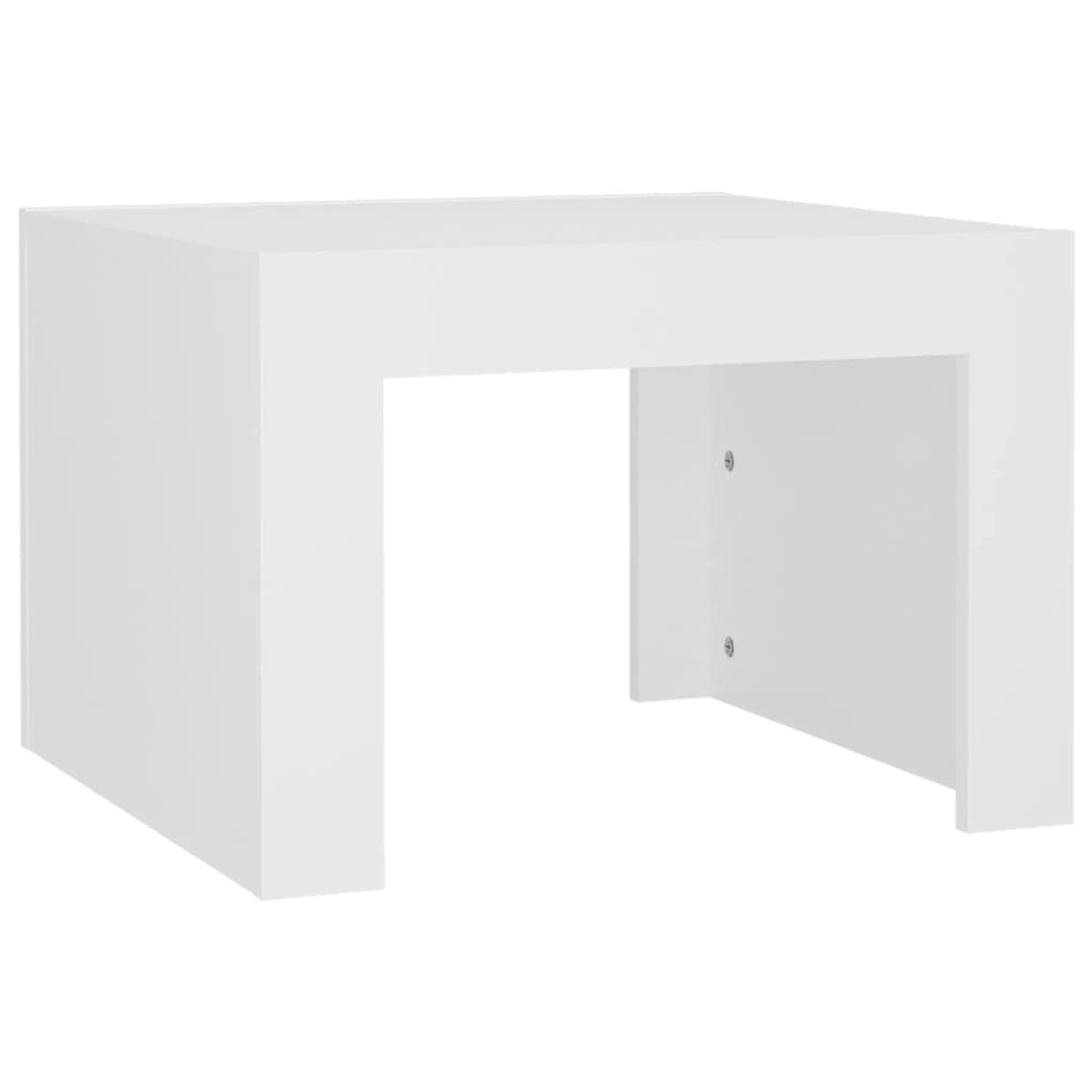 vidaXL Couchtisch Weiß 50x50x35 cm Holzwerkstoff 808549 von VIDAXL