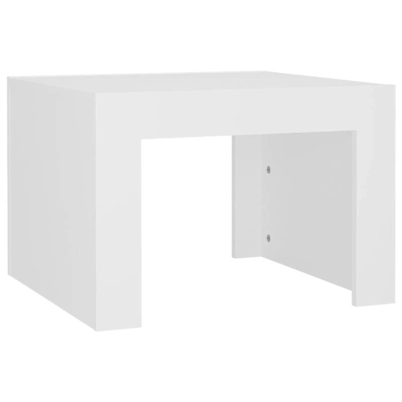 vidaXL Couchtisch Weiß 50x50x35 cm Holzwerkstoff 808549 von VIDAXL
