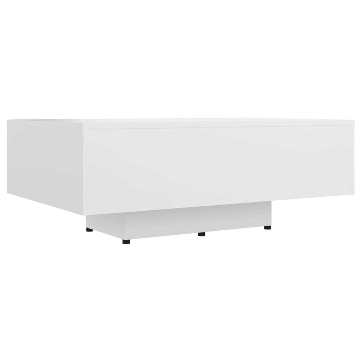 vidaXL Couchtisch Weiß 85x55x31 cm Holzwerkstoff 803380 von VIDAXL