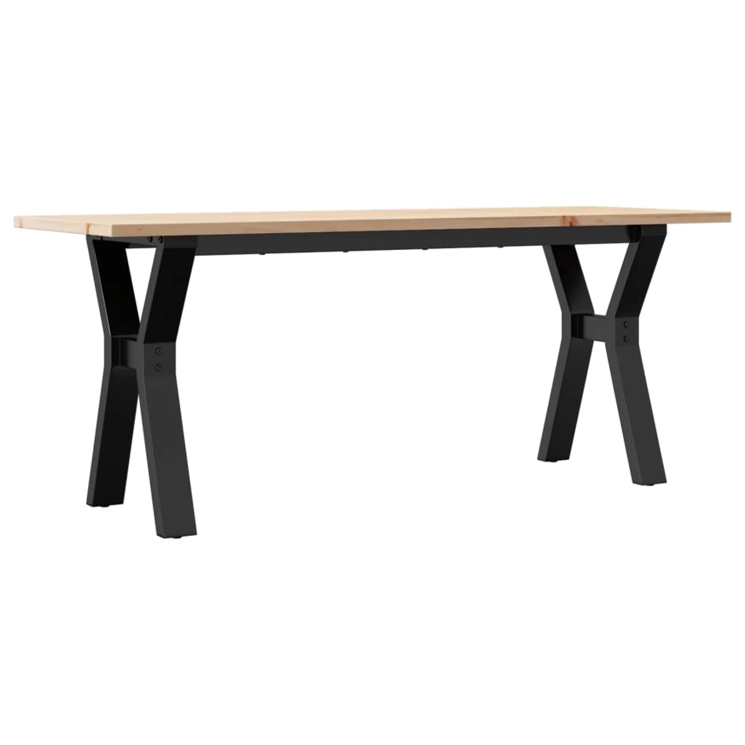vidaXL Couchtisch Y-Gestell 110x40x45 cm Massivholz Kiefer & Gusseisen vidaXL Couchtisch Y-Gestell 110x40x45 cm Massivholz Kiefer & Gusseisen von VIDAXL