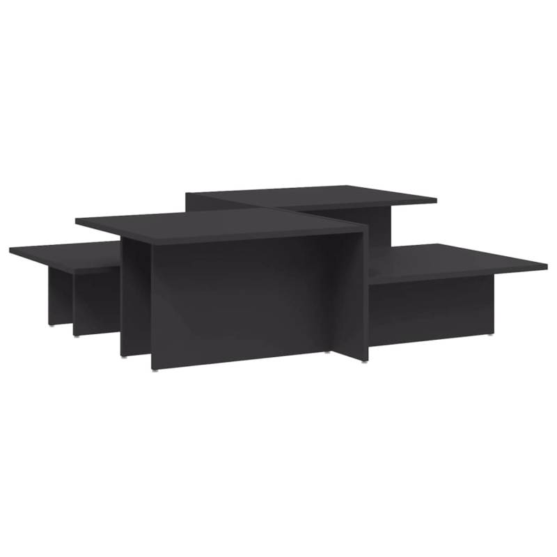 vidaXL Couchtische 2 Stk. Grau Holzwerkstoff von VIDAXL