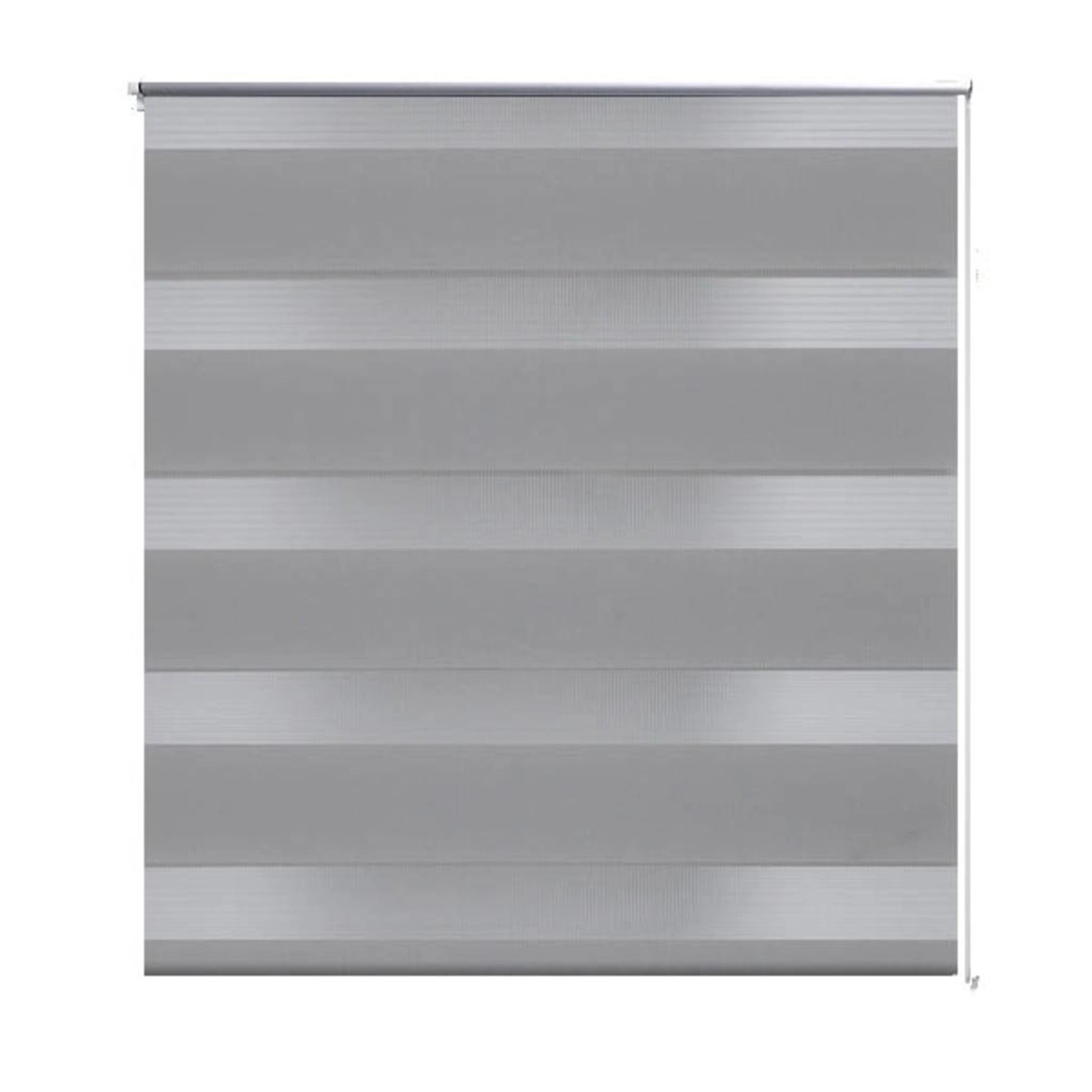 vidaXL Doppelrollo Seitenzug Duo Rollo  80 x 175 cm Grau von VIDAXL