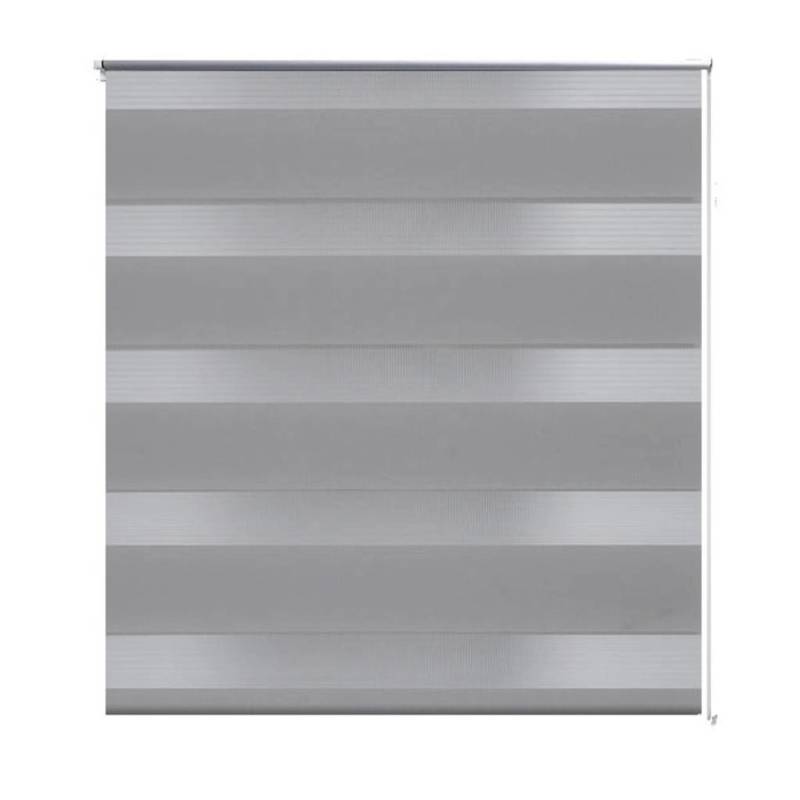 vidaXL Doppelrollo Seitenzug Duo Rollo  80 x 175 cm Grau von VIDAXL