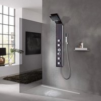 Duschpaneel-System Glas Braun Vidaxl Duschpaneel-System Glas Braun Vidaxl von VIDAXL