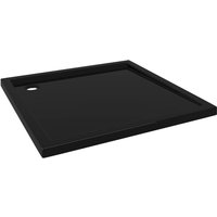 Bonnevie - Duschtasse abs Quadratisch Schwarz 80x80 cm vidaXL425437 von BONNEVIE