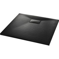 Bonnevie - Duschwanne smc Schwarz 90×80 cm vidaXL405124 von BONNEVIE