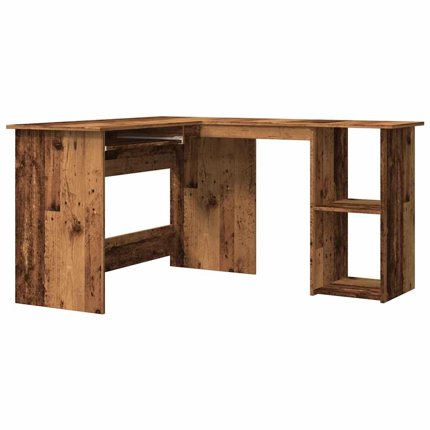 vidaXL Eckschreibtisch Altholz-Optik 120x140x75 cm Holzwerkstoff 855900 vidaXL Eckschreibtisch Altholz-Optik 120x140x75 cm Holzwerkstoff 855900 von VIDAXL