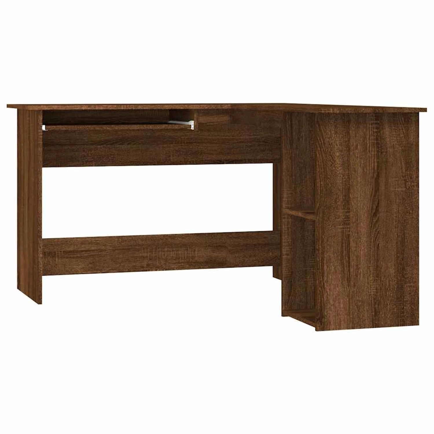 vidaXL Eckschreibtisch Braun Eichen-Optik 120x140x75 cm Holzwerkstoff 815386 vidaXL Eckschreibtisch Braun Eichen-Optik 120x140x75 cm Holzwerkstoff 815386 von VIDAXL