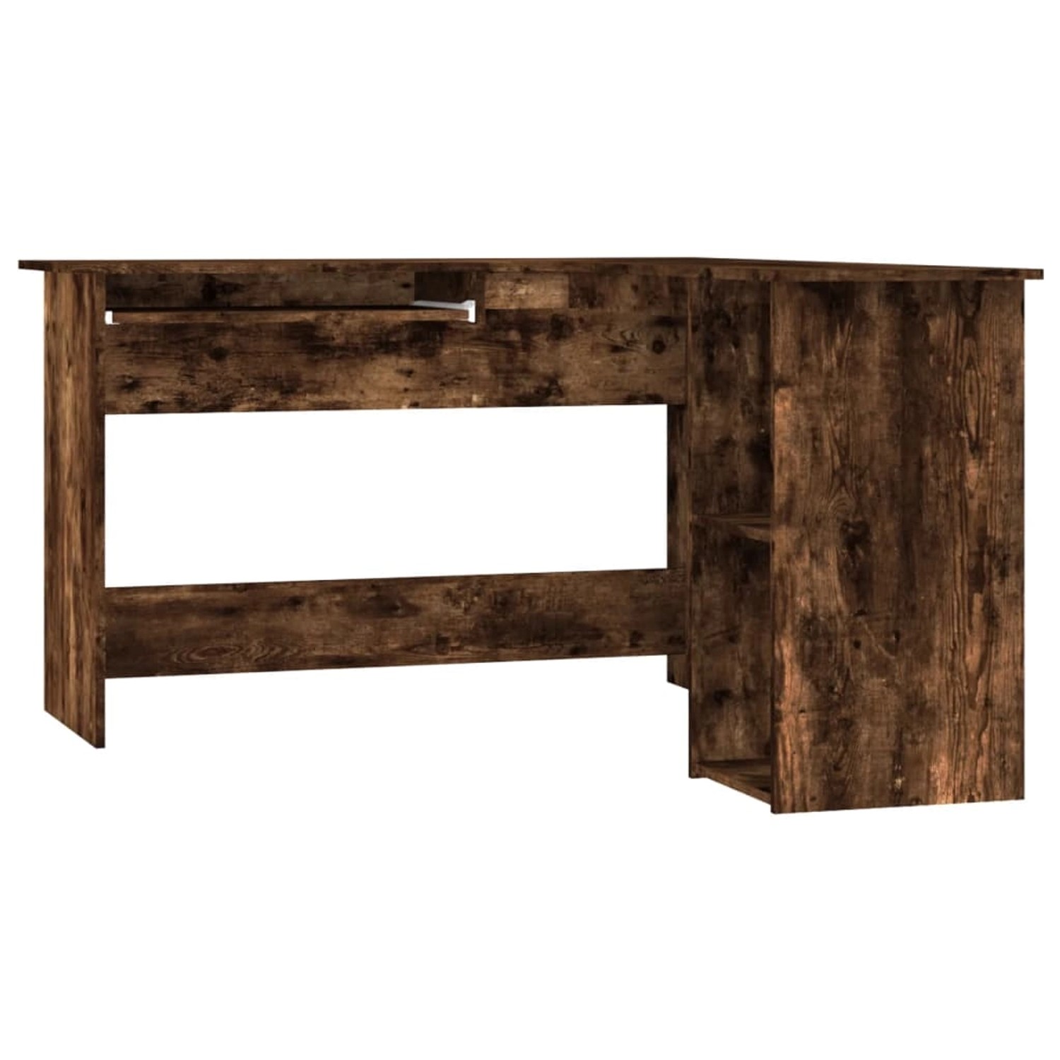 vidaXL Eckschreibtisch Räuchereiche 120x140x75 cm Holzwerkstoff 815384 vidaXL Eckschreibtisch Räuchereiche 120x140x75 cm Holzwerkstoff 815384 von VIDAXL