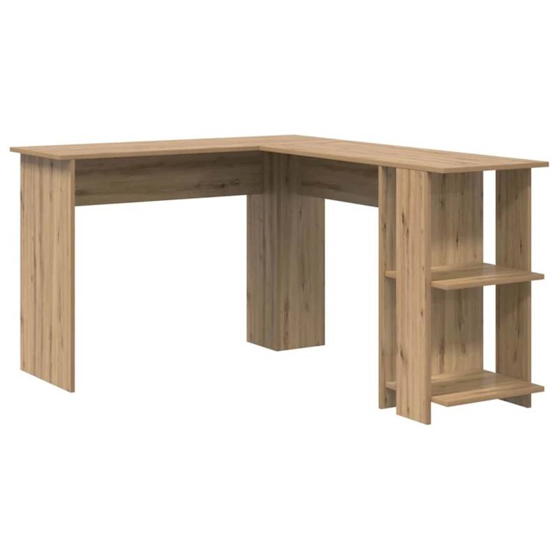 vidaXL Eckschreibtisch mit Stauraum Artisan-Eiche 140 x 113,5 x 75 cm 869561 vidaXL Eckschreibtisch mit Stauraum Artisan-Eiche 140 x 113,5 x 75 cm 869561 von VIDAXL