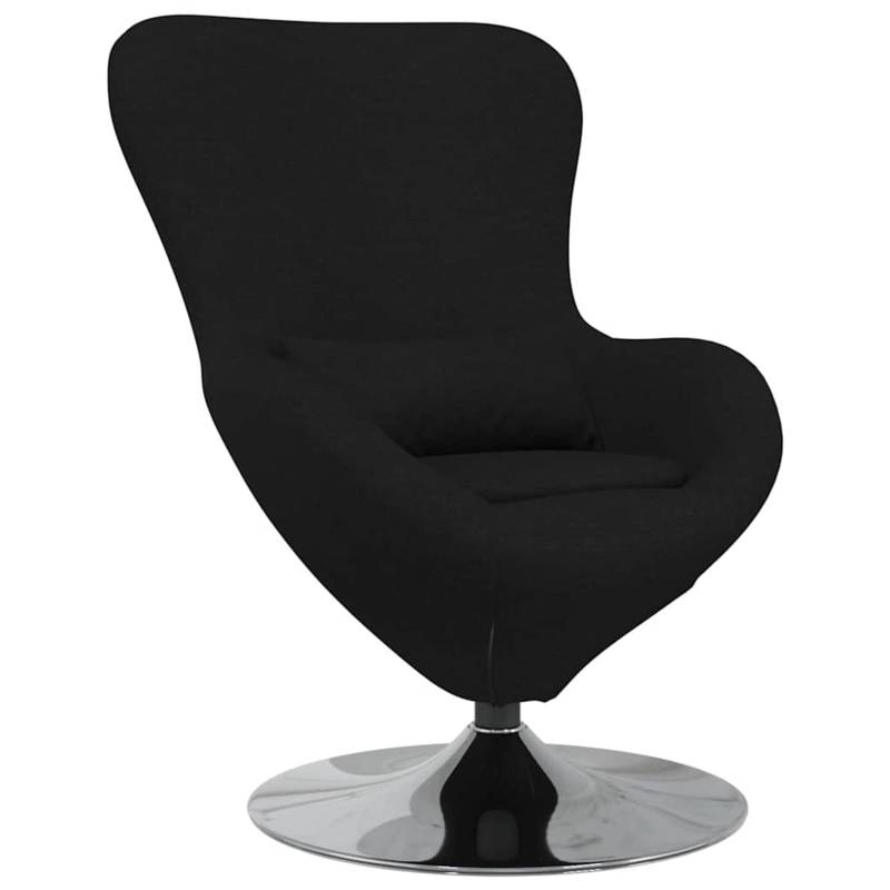 vidaXL Eiersessel Schwarz 63 x 73 x 90 cm Stoff 42002738 vidaXL Eiersessel Schwarz 63 x 73 x 90 cm Stoff 42002738 von VIDAXL