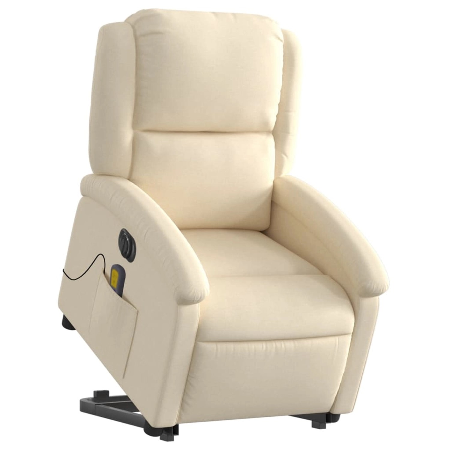 vidaXL Elektrischer Massagesessel mit Aufstehhilfe Creme Stoff Modell 4 vidaXL Elektrischer Massagesessel mit Aufstehhilfe Creme Stoff Modell 4 von VIDAXL