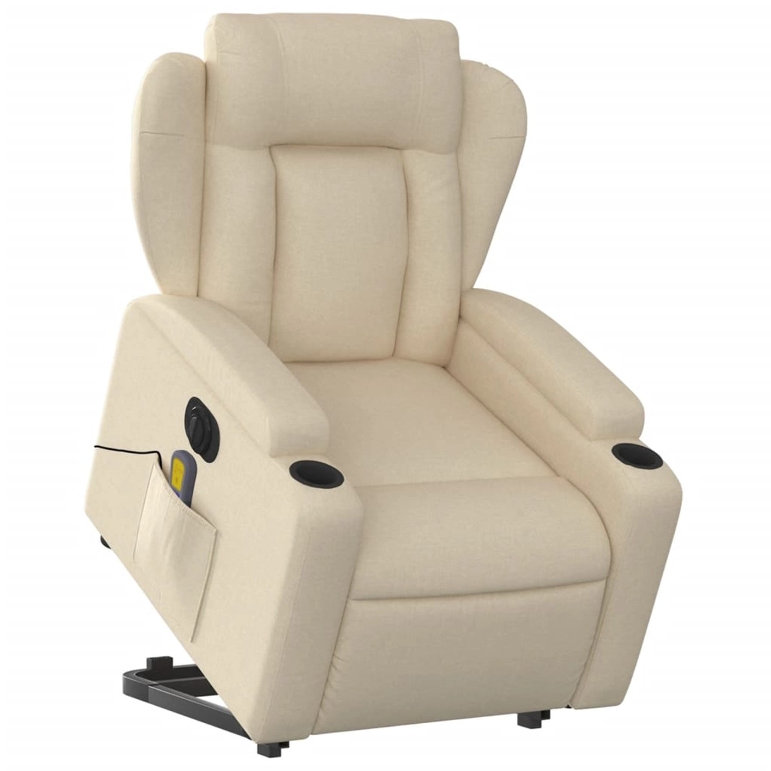 vidaXL Elektrischer Massagesessel mit Aufstehhilfe Creme Stoff Modell 5 vidaXL Elektrischer Massagesessel mit Aufstehhilfe Creme Stoff Modell 5 von VIDAXL