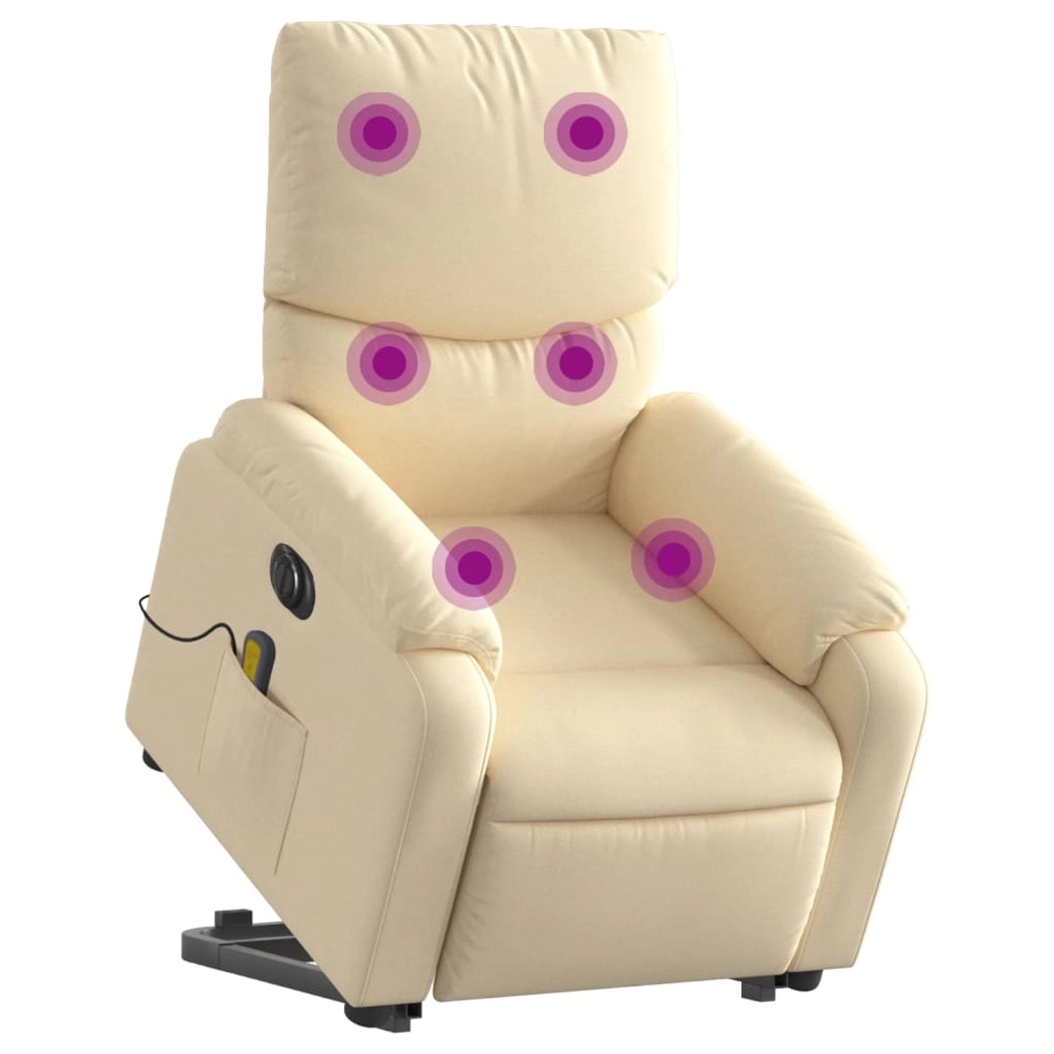 vidaXL Elektrischer Massagesessel mit Aufstehhilfe Creme Stoff Modell 6 vidaXL Elektrischer Massagesessel mit Aufstehhilfe Creme Stoff Modell 6 von VIDAXL