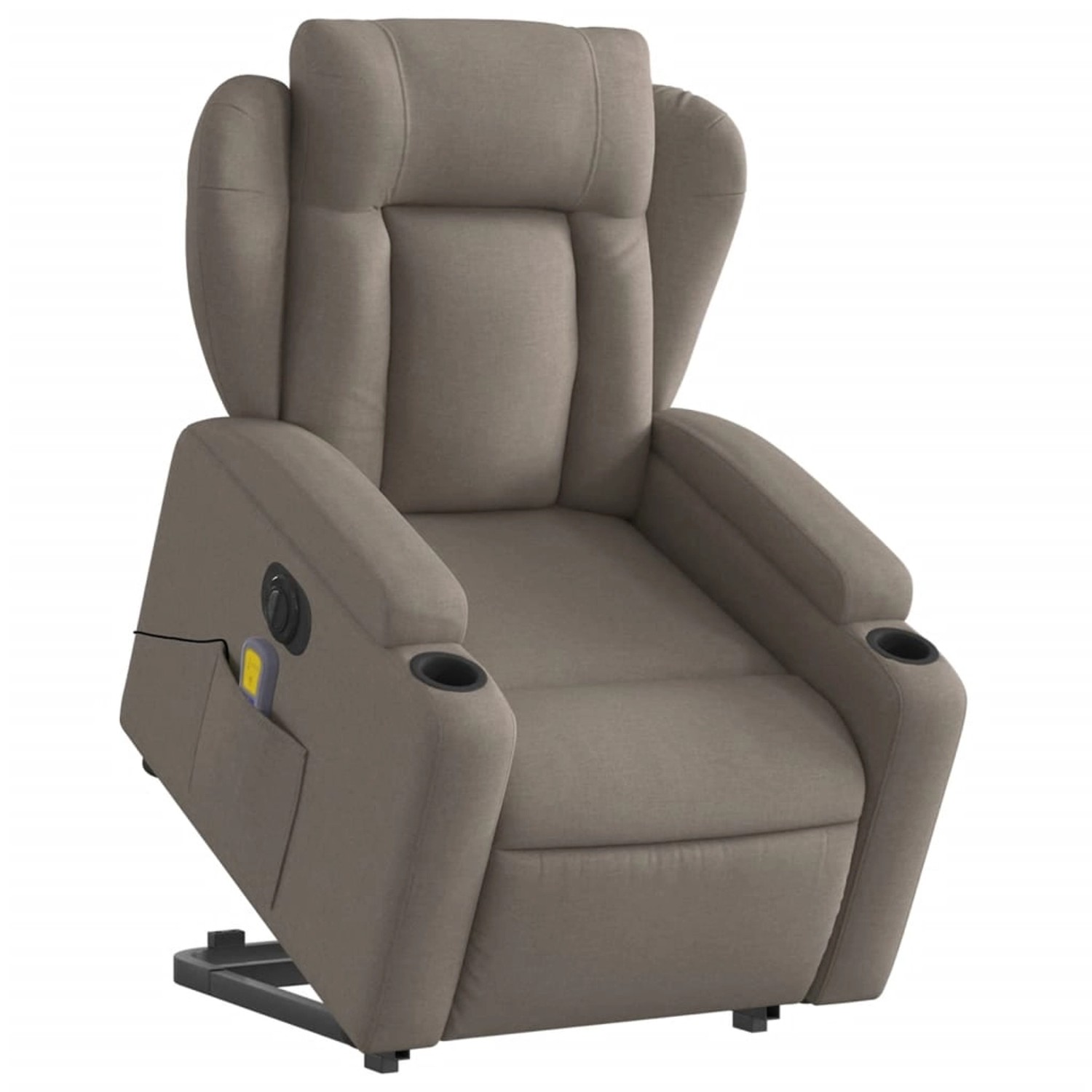 vidaXL Elektrischer Massagesessel mit Aufstehhilfe Taupe Stoff Modell 6 vidaXL Elektrischer Massagesessel mit Aufstehhilfe Taupe Stoff Modell 6 von VIDAXL