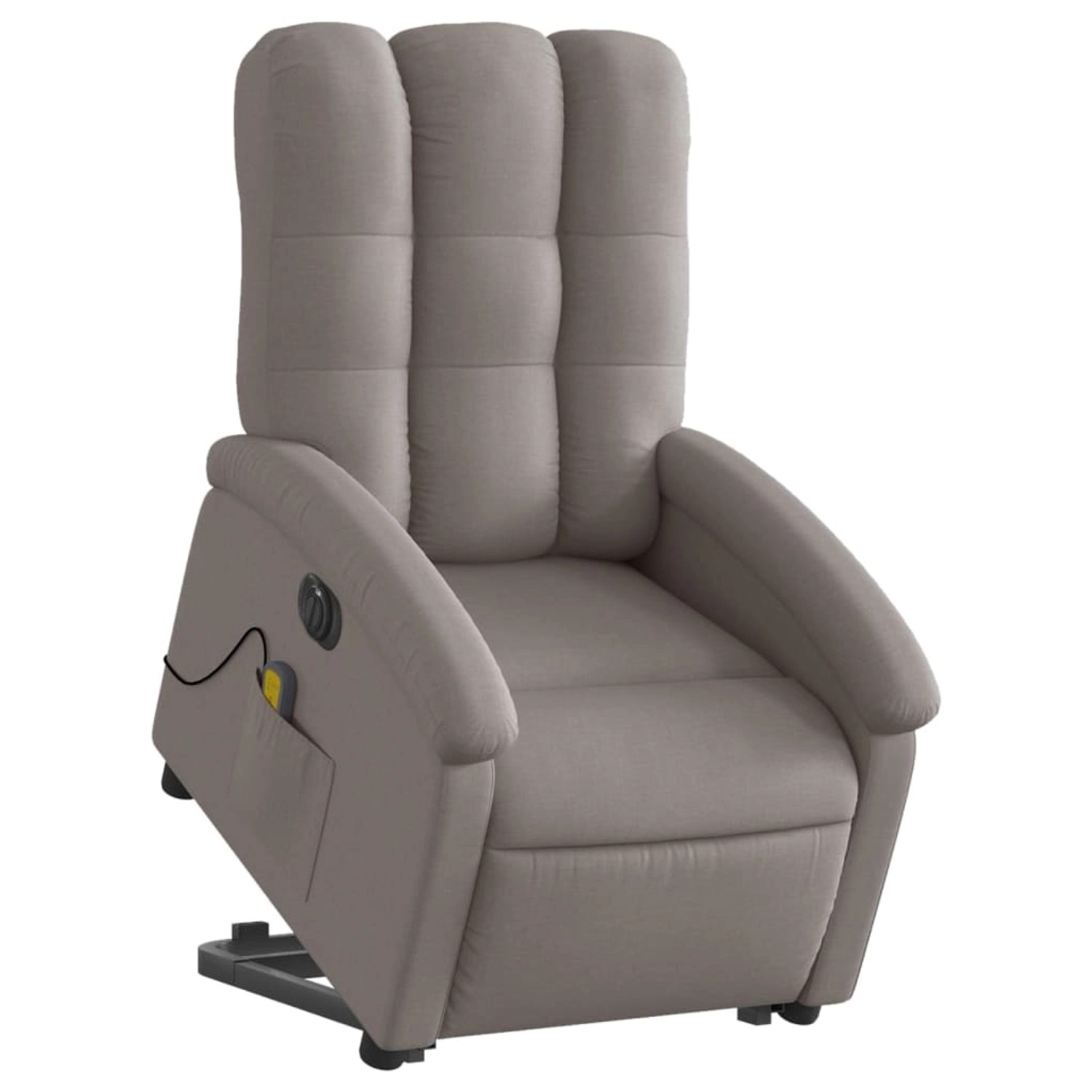 vidaXL Elektrischer Massagesessel mit Aufstehhilfe Taupe Stoff Modell 9 vidaXL Elektrischer Massagesessel mit Aufstehhilfe Taupe Stoff Modell 9 von VIDAXL