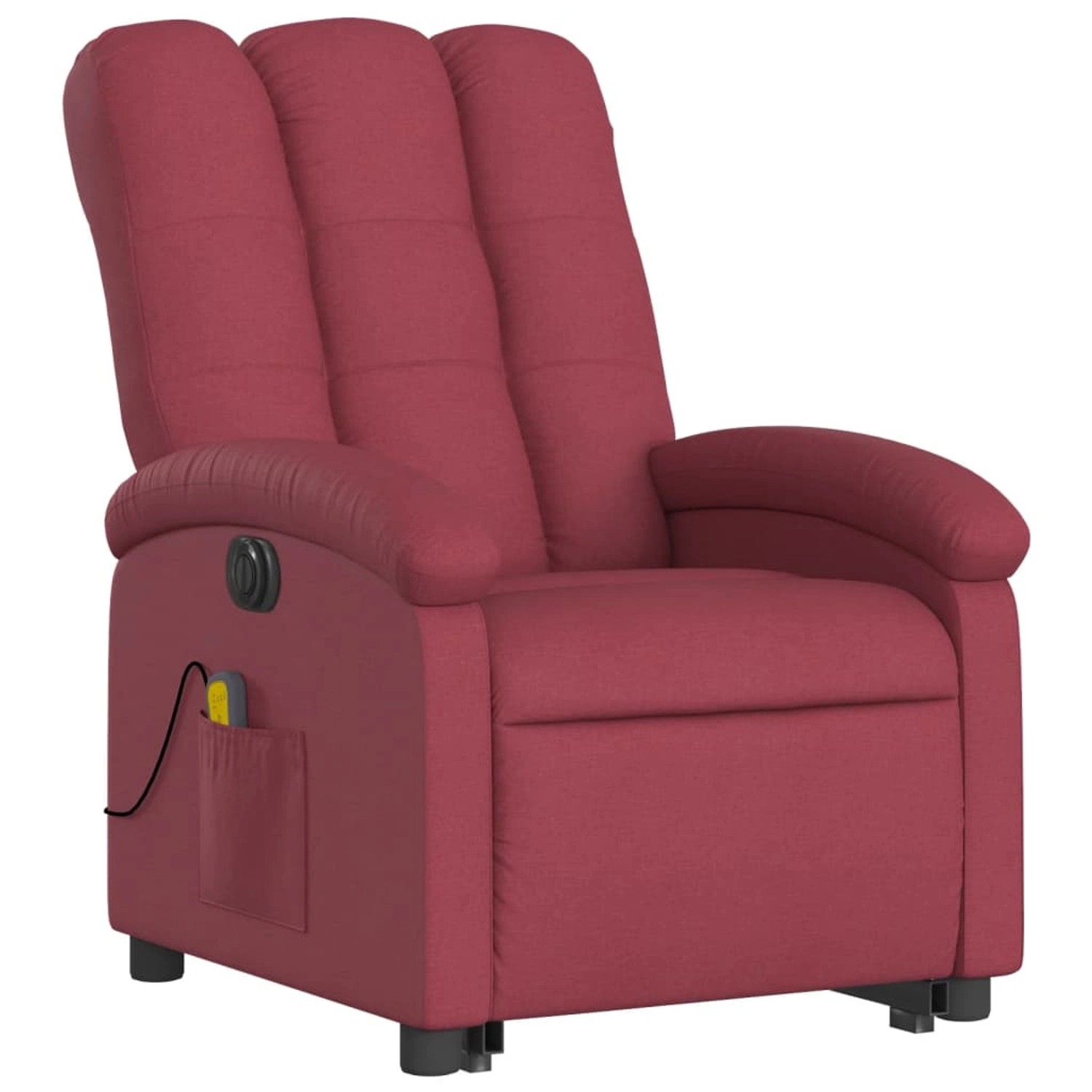 vidaXL Elektrischer Massagesessel mit Aufstehhilfe Weißrot Stoff Modell 3 vidaXL Elektrischer Massagesessel mit Aufstehhilfe Weißrot Stoff Modell 3 von VIDAXL