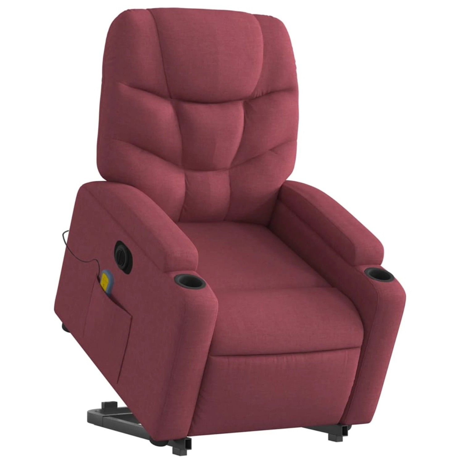 vidaXL Elektrischer Massagesessel mit Aufstehhilfe Weißrot Stoff Modell 5 vidaXL Elektrischer Massagesessel mit Aufstehhilfe Weißrot Stoff Modell 5 von VIDAXL