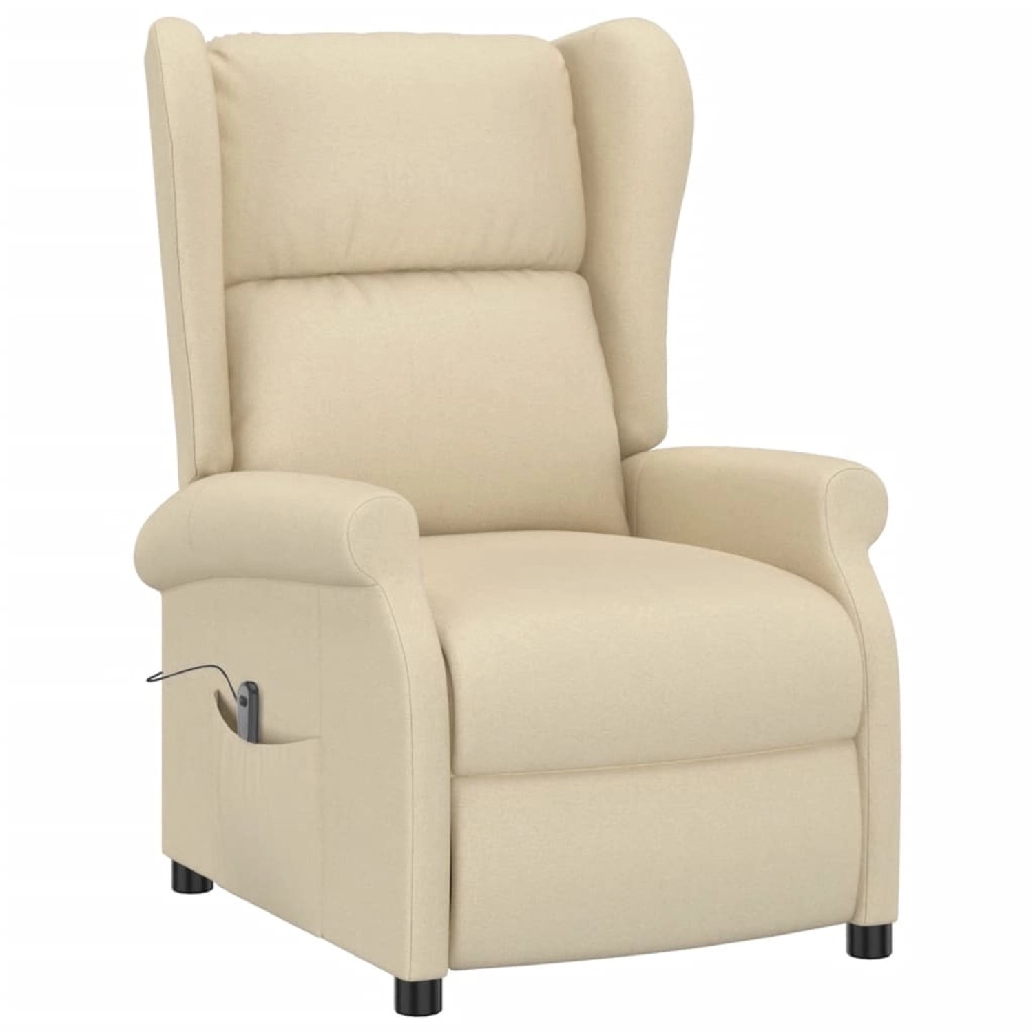vidaXL Elektrischer Ohren-Relaxsessel Creme Stoff vidaXL Elektrischer Ohren-Relaxsessel Creme Stoff von VIDAXL