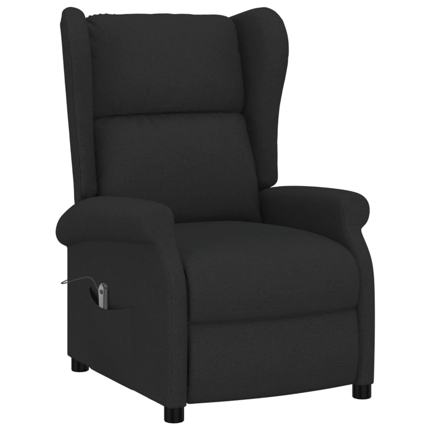 vidaXL Elektrischer Ohren-Relaxsessel Schwarz Stoff vidaXL Elektrischer Ohren-Relaxsessel Schwarz Stoff von VIDAXL