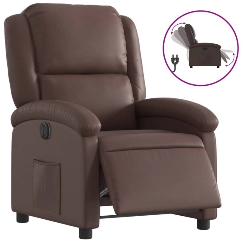 vidaXL Elektrischer Relaxsessel Braun Kunstleder 3204214 vidaXL Elektrischer Relaxsessel Braun Kunstleder 3204214 von VIDAXL