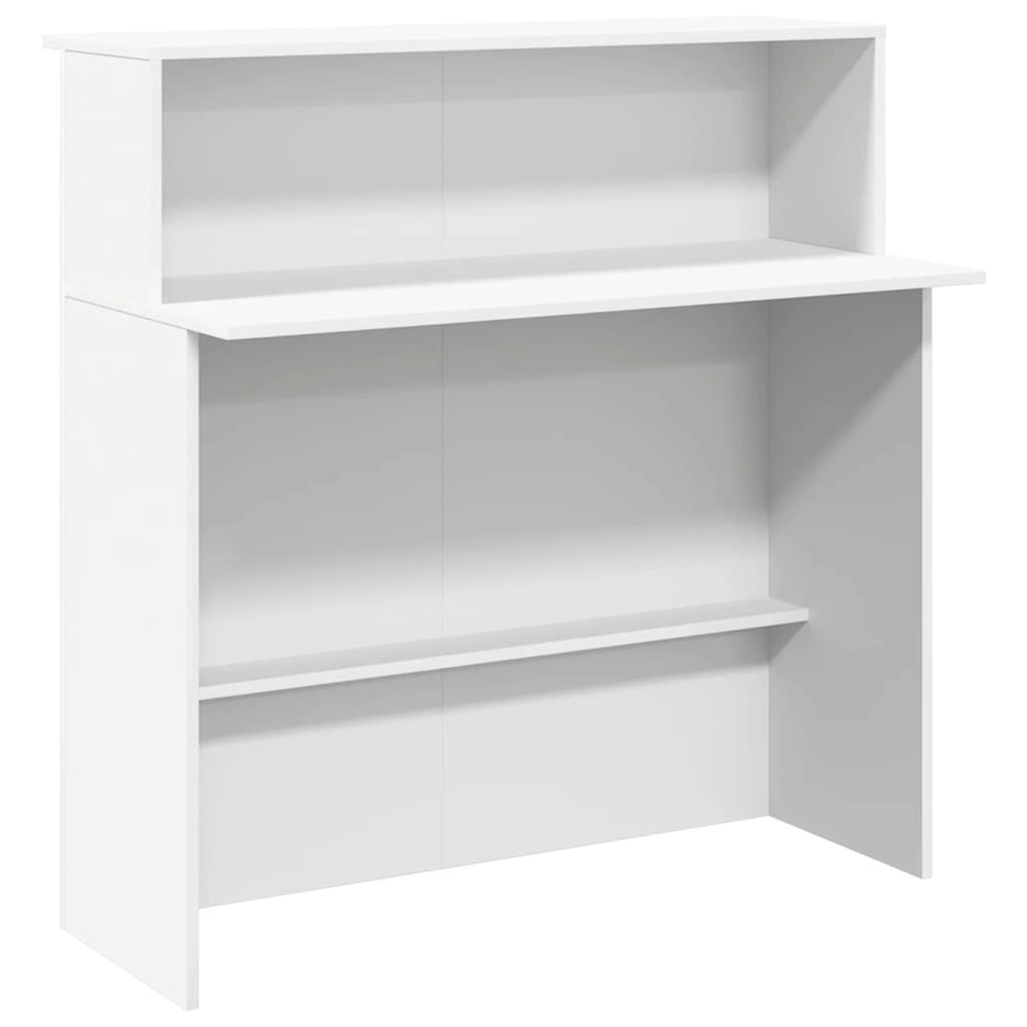 vidaXL Empfangstresen Weiß 100 x 50 x 103,5 cm Holzwerkstoff 859024 vidaXL Empfangstresen Weiß 100 x 50 x 103,5 cm Holzwerkstoff 859024 von VIDAXL