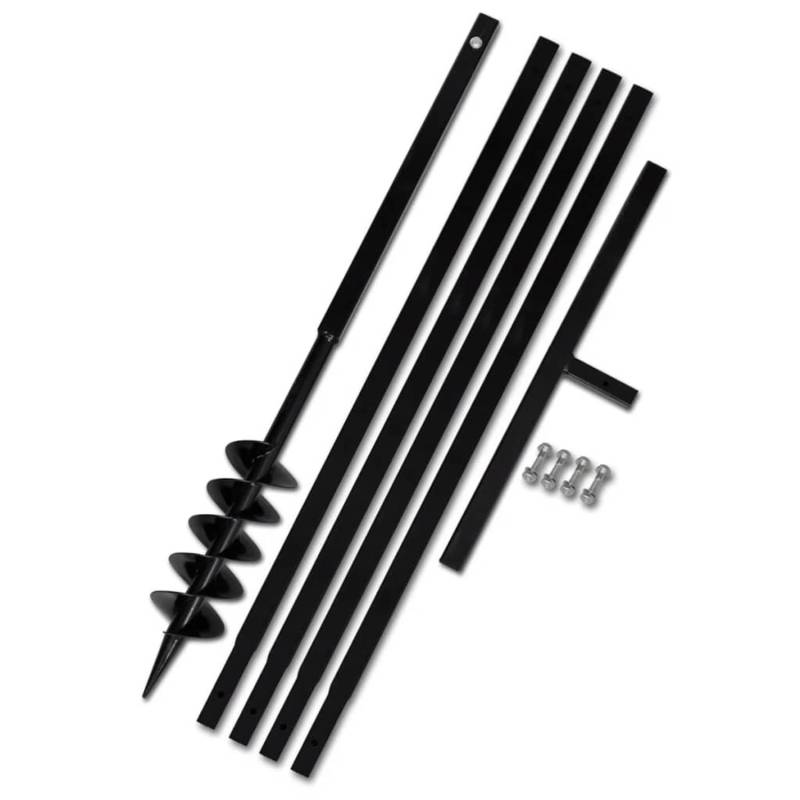 vidaXL Erdbohrer mit Griff 100 mm Verlängerungsrohr 5 m 270519 vidaXL Erdbohrer mit Griff 100 mm Verlängerungsrohr 5 m 270519 von VIDAXL