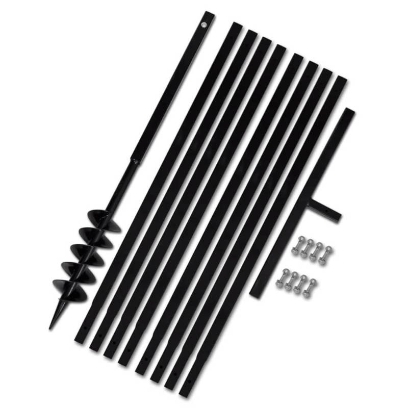 vidaXL Erdbohrer mit Griff 100 mm Verlängerungsrohr 9 m 270520 vidaXL Erdbohrer mit Griff 100 mm Verlängerungsrohr 9 m 270520 von VIDAXL