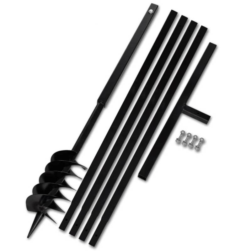 vidaXL Erdbohrer mit Griff 120 mm Verlängerungsrohr 5 m 270523 vidaXL Erdbohrer mit Griff 120 mm Verlängerungsrohr 5 m 270523 von VIDAXL