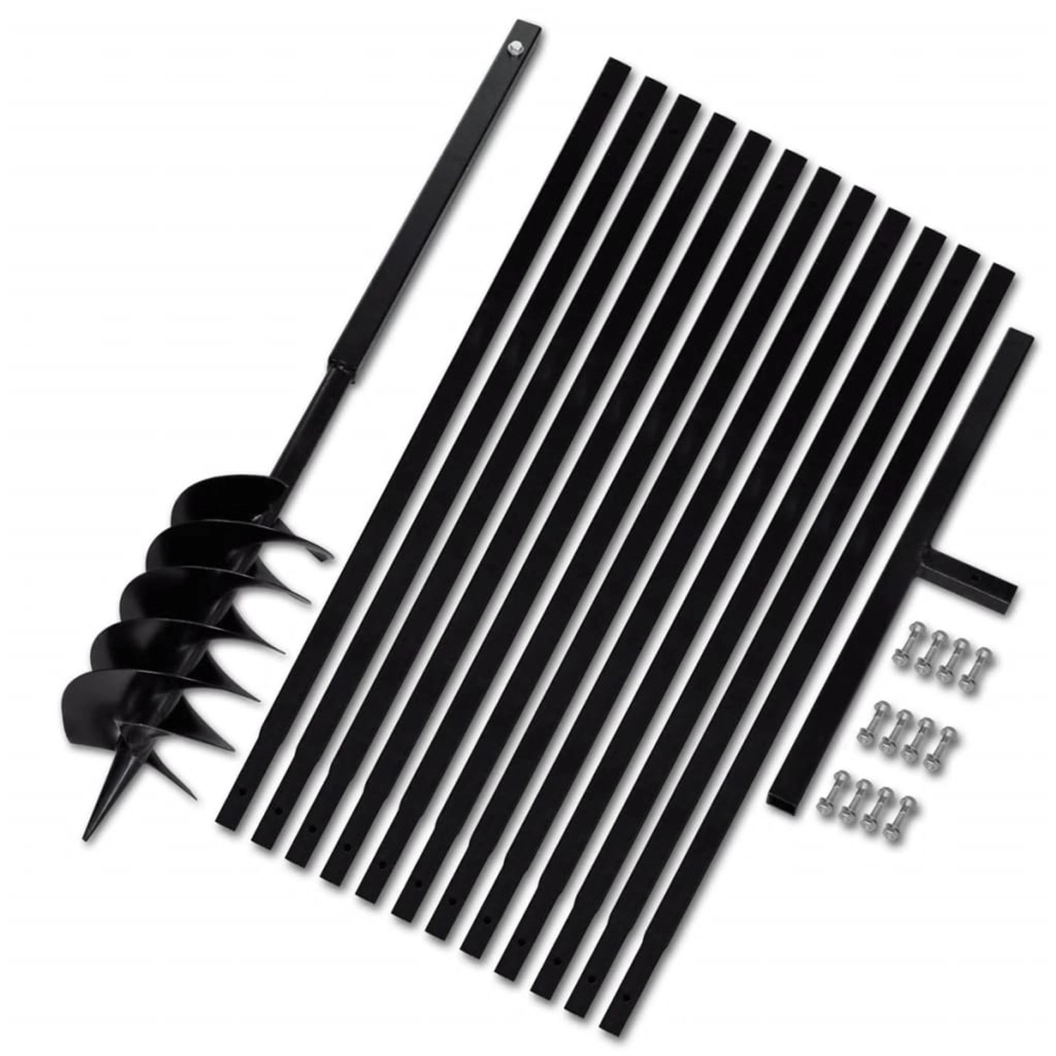 vidaXL Erdbohrer mit Griff 150 mm Verlängerungsrohr 13 m 270529 vidaXL Erdbohrer mit Griff 150 mm Verlängerungsrohr 13 m 270529 von VIDAXL