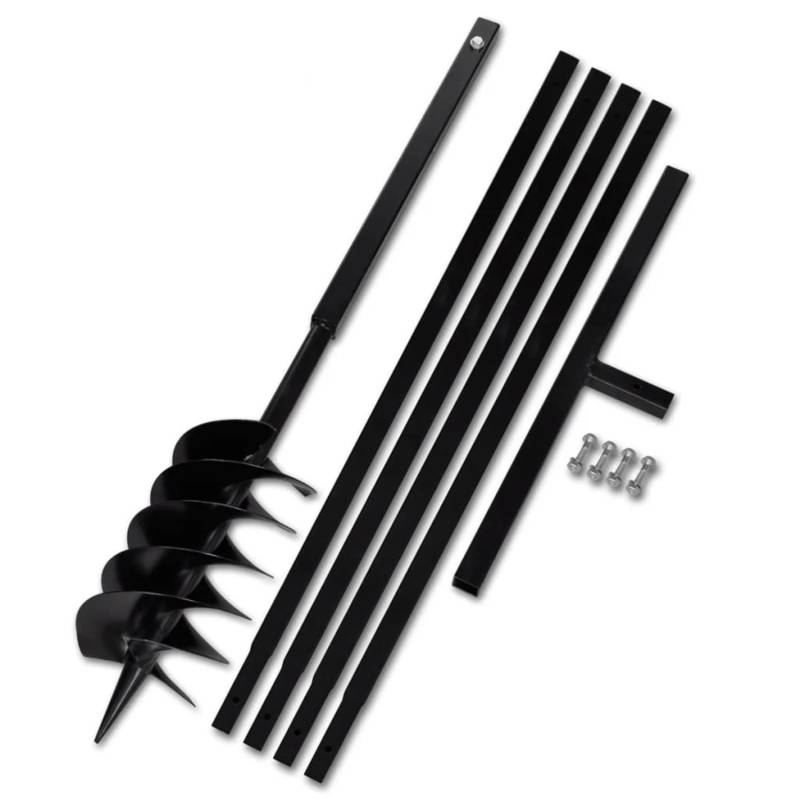 vidaXL Erdbohrer mit Griff 150 mm Verlängerungsrohr 5 m 270527 vidaXL Erdbohrer mit Griff 150 mm Verlängerungsrohr 5 m 270527 von VIDAXL