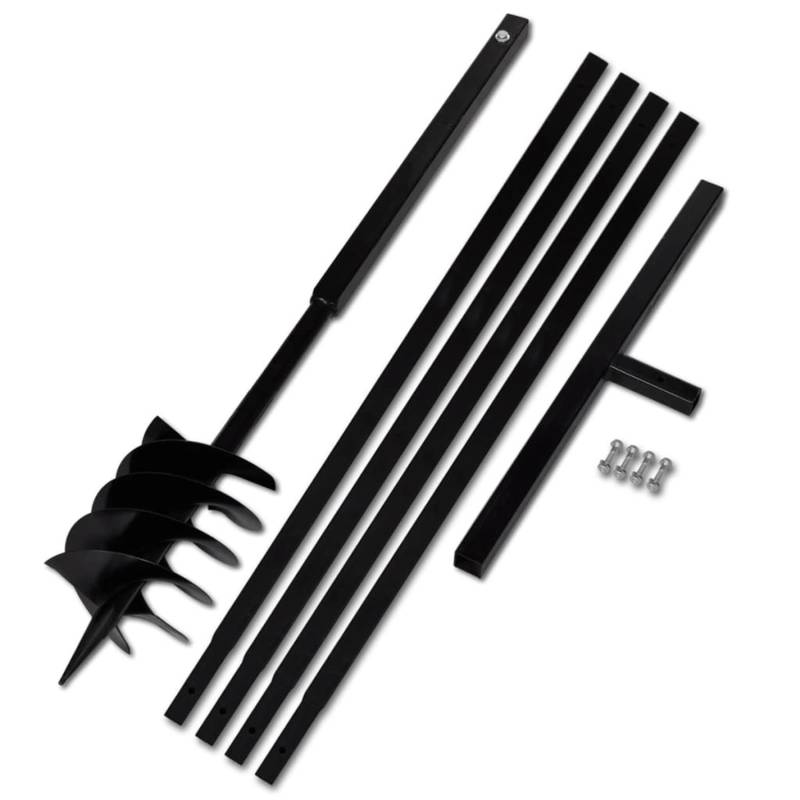 vidaXL Erdbohrer mit Griff 180 mm Verlängerungsrohr 5 m 270531 vidaXL Erdbohrer mit Griff 180 mm Verlängerungsrohr 5 m 270531 von VIDAXL