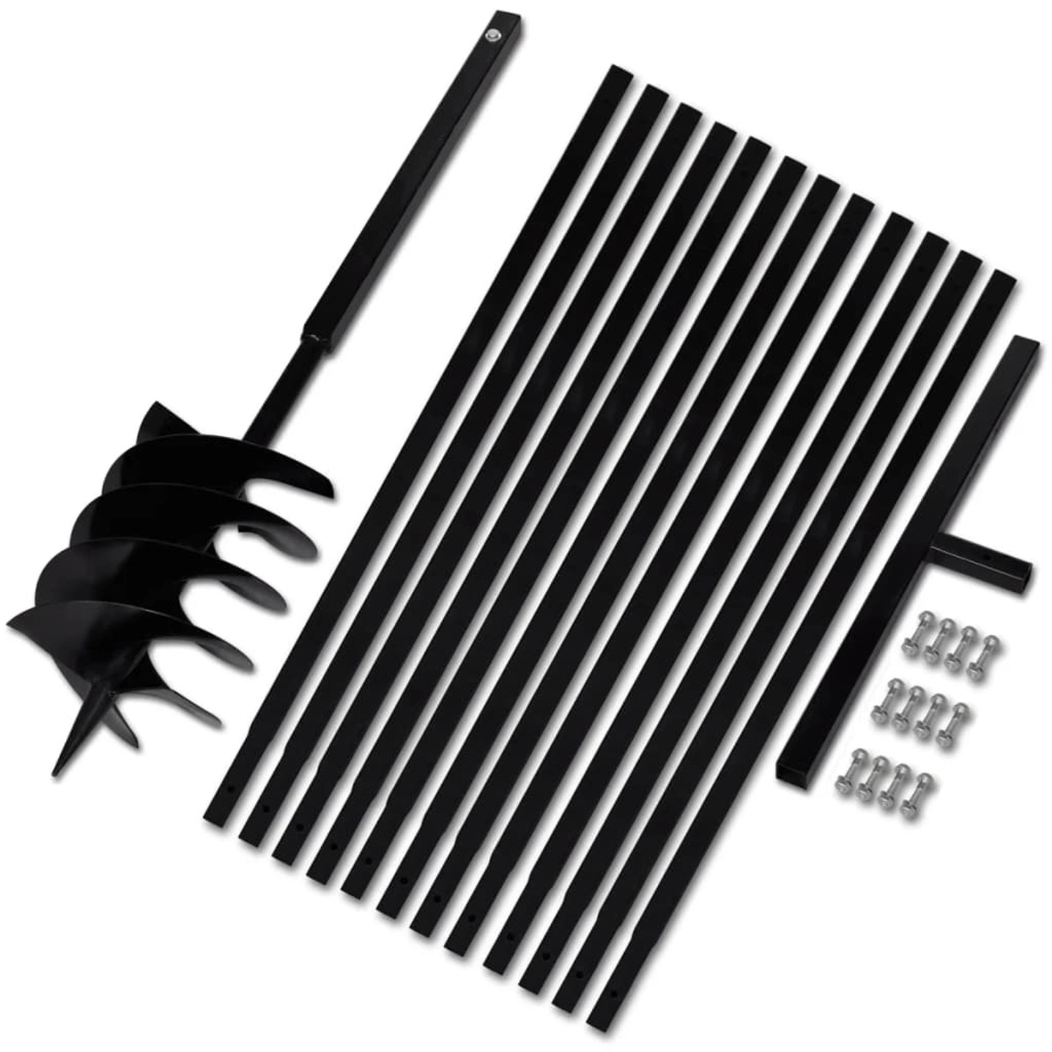 vidaXL Erdbohrer mit Griff 200 mm Verlängerungsrohr 13m 270537 vidaXL Erdbohrer mit Griff 200 mm Verlängerungsrohr 13m 270537 von VIDAXL