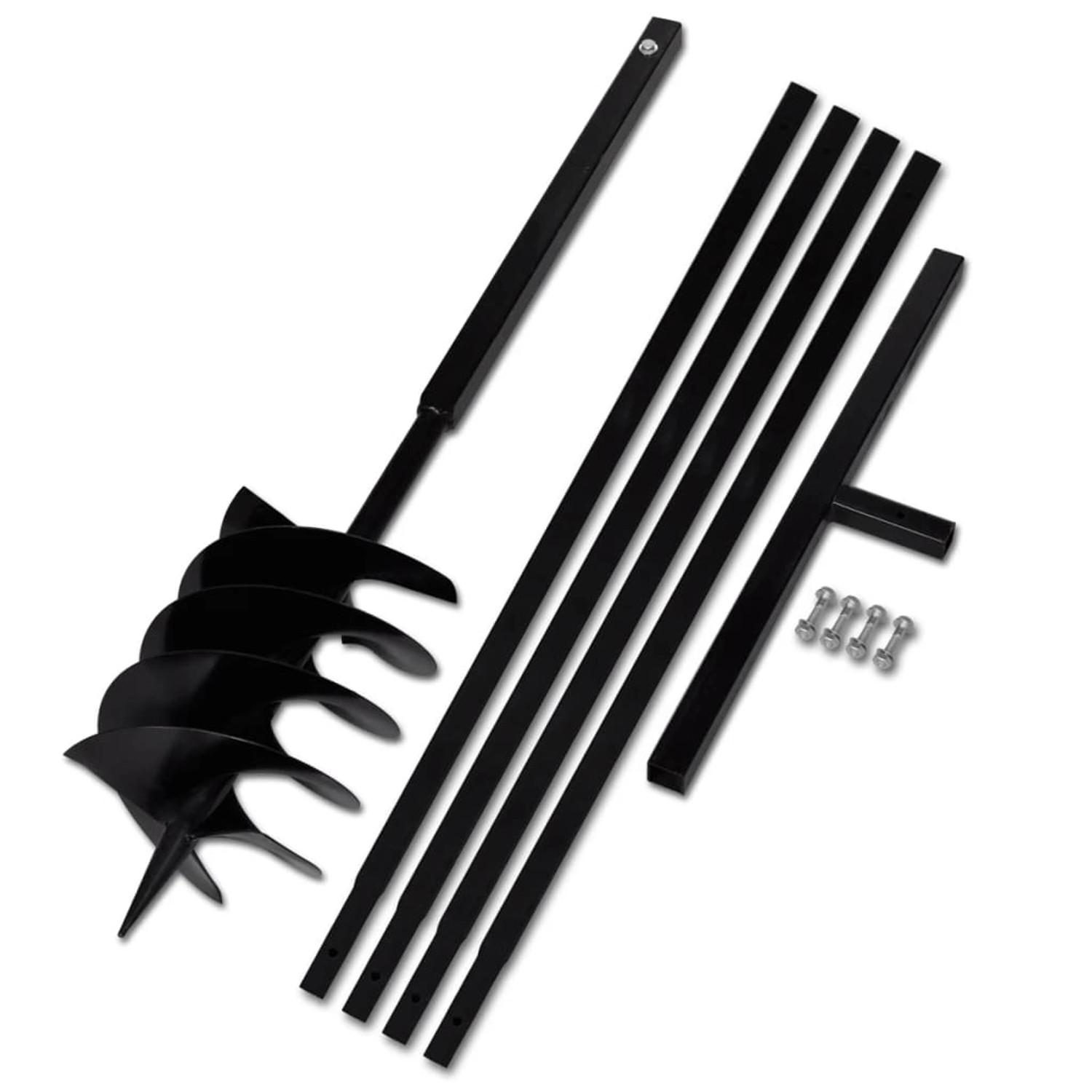 vidaXL Erdbohrer mit Griff 200 mm Verlängerungsrohr 5 m 270535 vidaXL Erdbohrer mit Griff 200 mm Verlängerungsrohr 5 m 270535 von VIDAXL