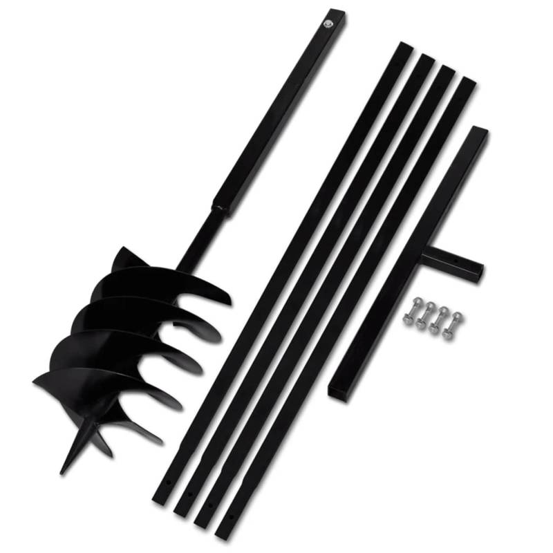 vidaXL Erdbohrer mit Griff 200 mm Verlängerungsrohr 5 m 270535 vidaXL Erdbohrer mit Griff 200 mm Verlängerungsrohr 5 m 270535 von VIDAXL