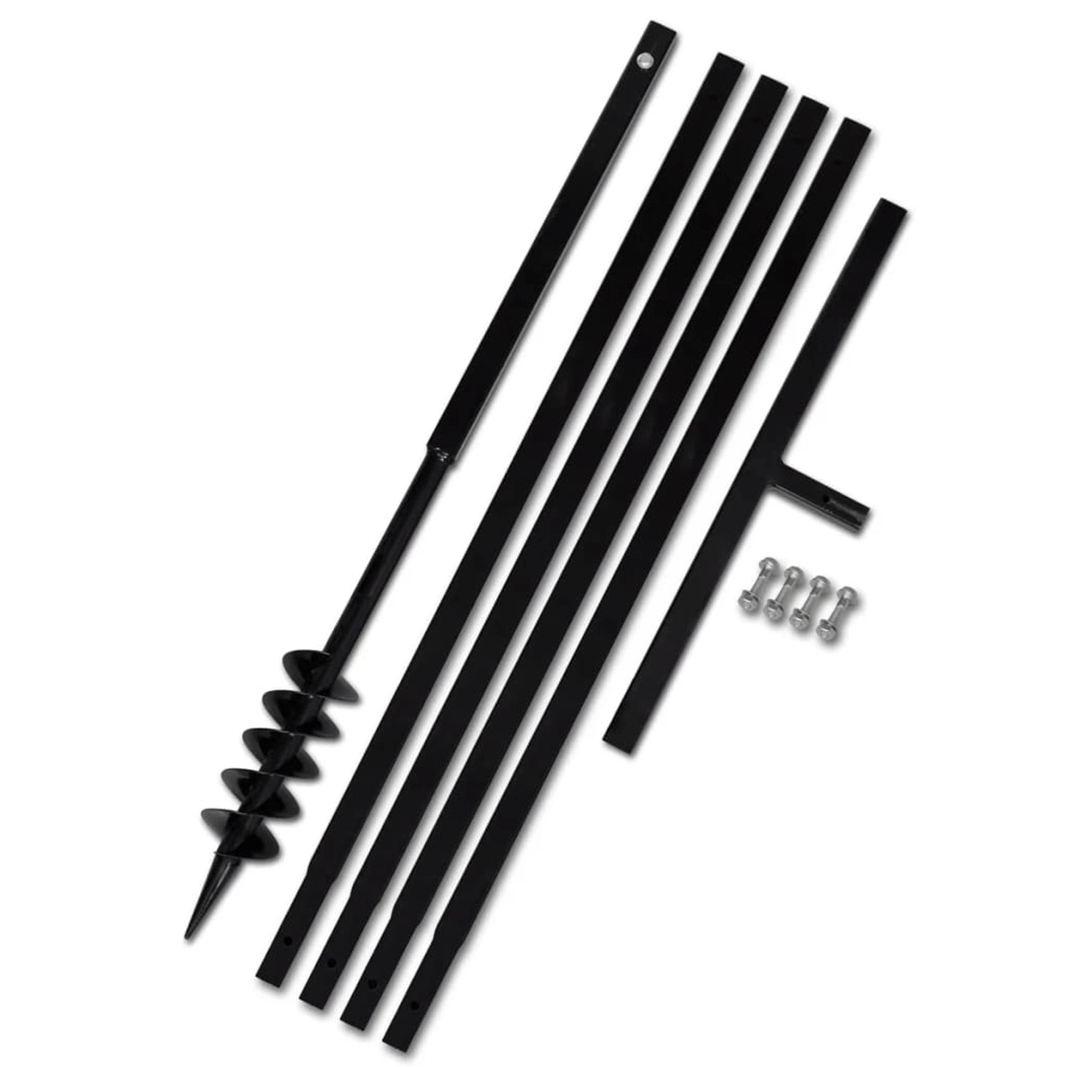 vidaXL Erdbohrer mit Griff 80 mm Verlängerungsrohr 5 m 270539 vidaXL Erdbohrer mit Griff 80 mm Verlängerungsrohr 5 m 270539 von VIDAXL