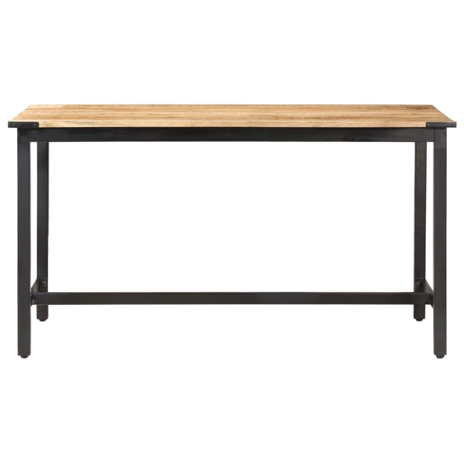vidaXL Esstisch 140 x 70 x 76 cm Raues Massivholz Mango vidaXL Esstisch 140 x 70 x 76 cm Raues Massivholz Mango von VIDAXL