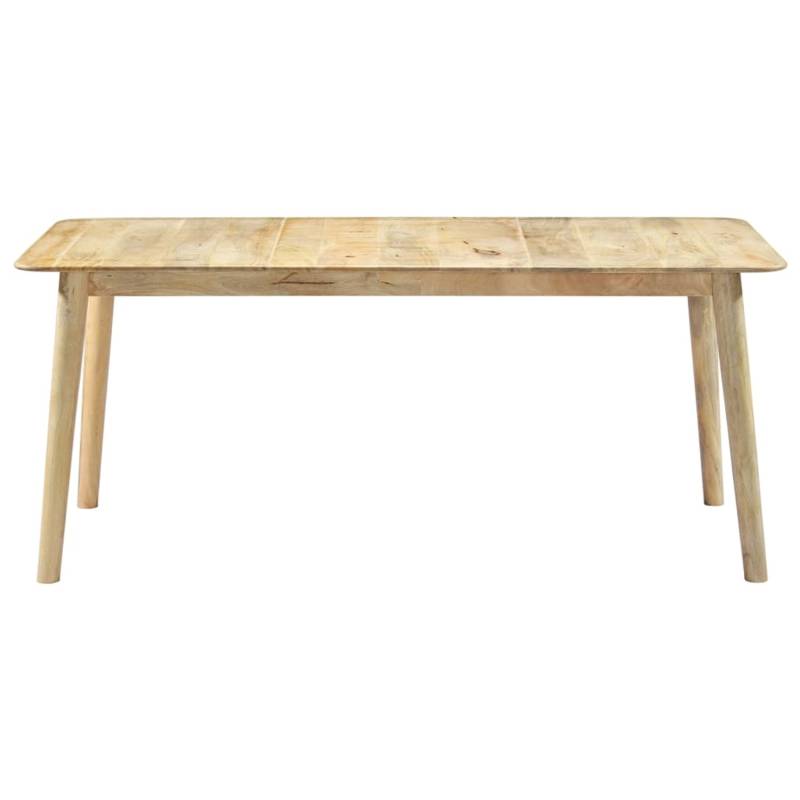 vidaXL Esstisch 180×90×76 cm Mango Massivholz Natur von VIDAXL