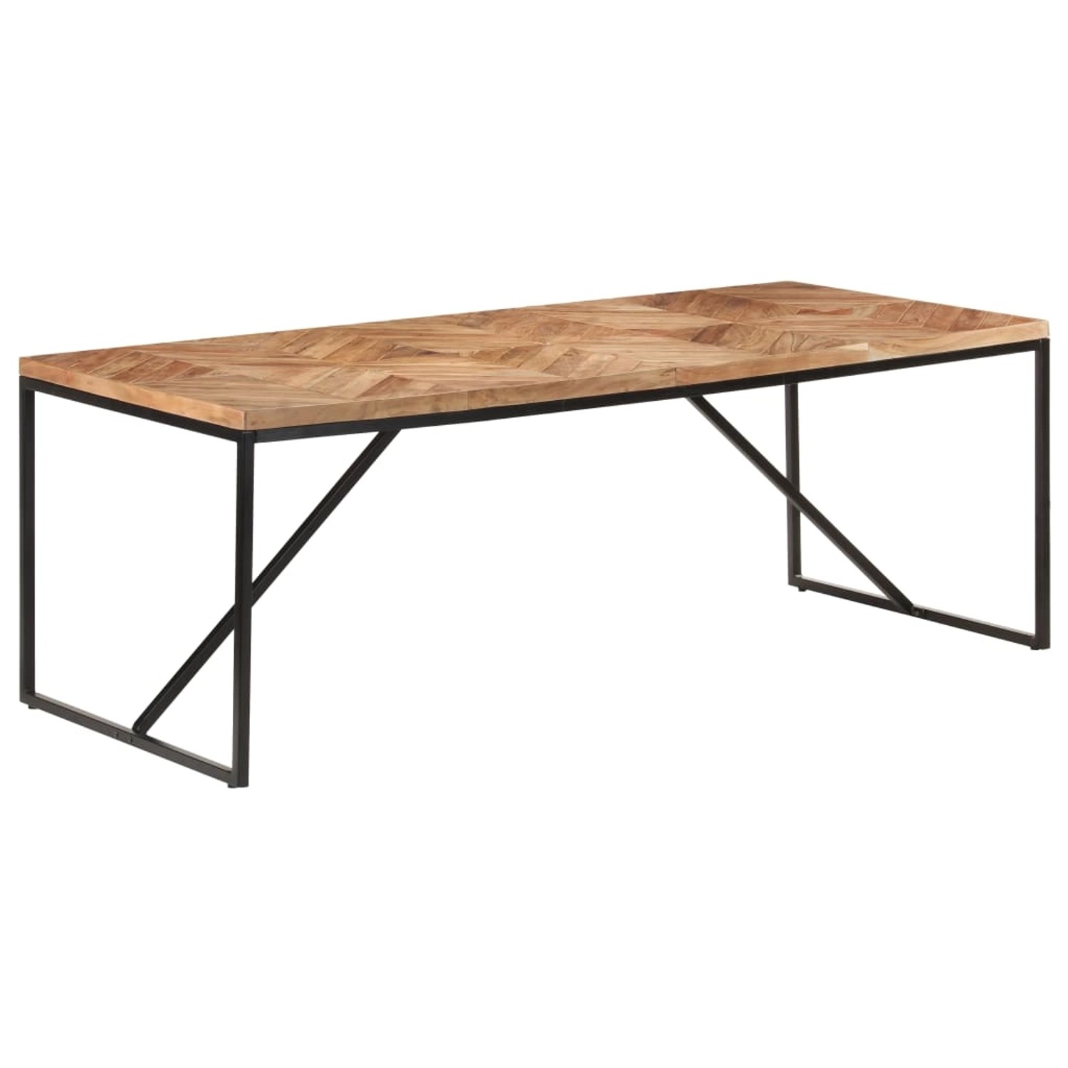 vidaXL Esstisch 200x90x76 cm Massivholz Akazie und Mango vidaXL Esstisch 200x90x76 cm Massivholz Akazie und Mango von VIDAXL