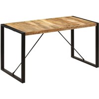 Esstisch,Esszimmertisch 140 x 70 x 75 cm Mango-Massivholz vidaXL von BONNEVIE