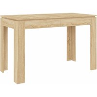 Esstisch,Esszimmertisch Sonoma-Eiche 120x60x76 cm Holzwerkstoff vidaXL von BONNEVIE